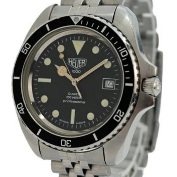 Early Heuer (Pre-Tag) 42mm Men\'s \